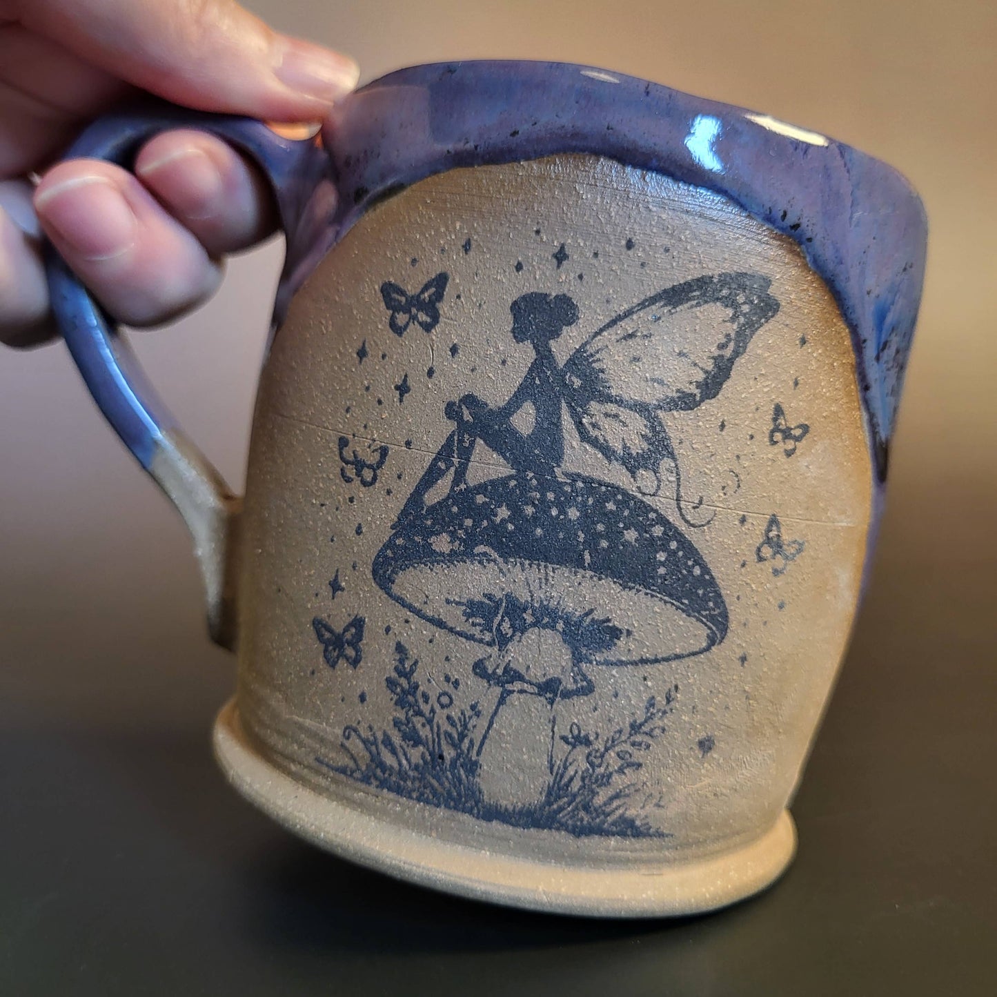 Fairy Garden Mushroom Mug