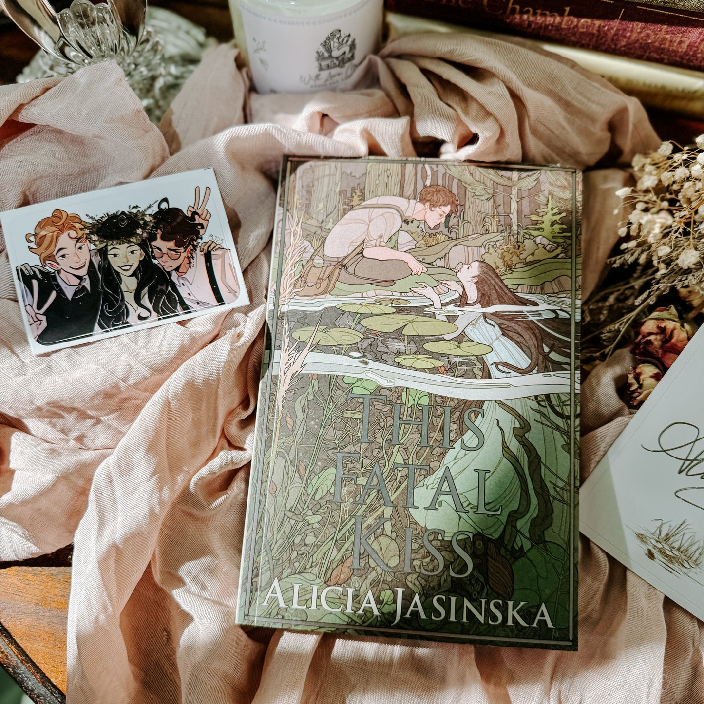 This Fatal Kiss By: Alicia Jasinska W/ Signed Bookplate