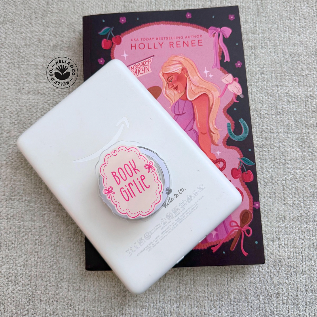 Book Girlie Kindle Grip