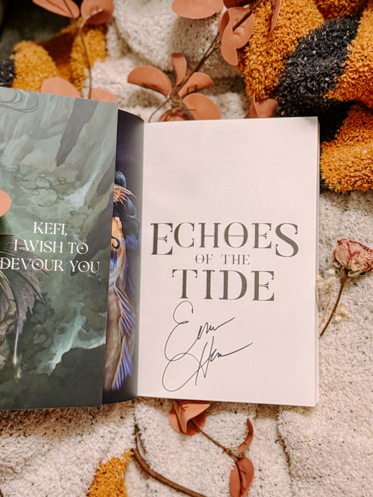 Echoes of the Tide (Deep Waters Book 3) by: Emma Hamm SIGNED