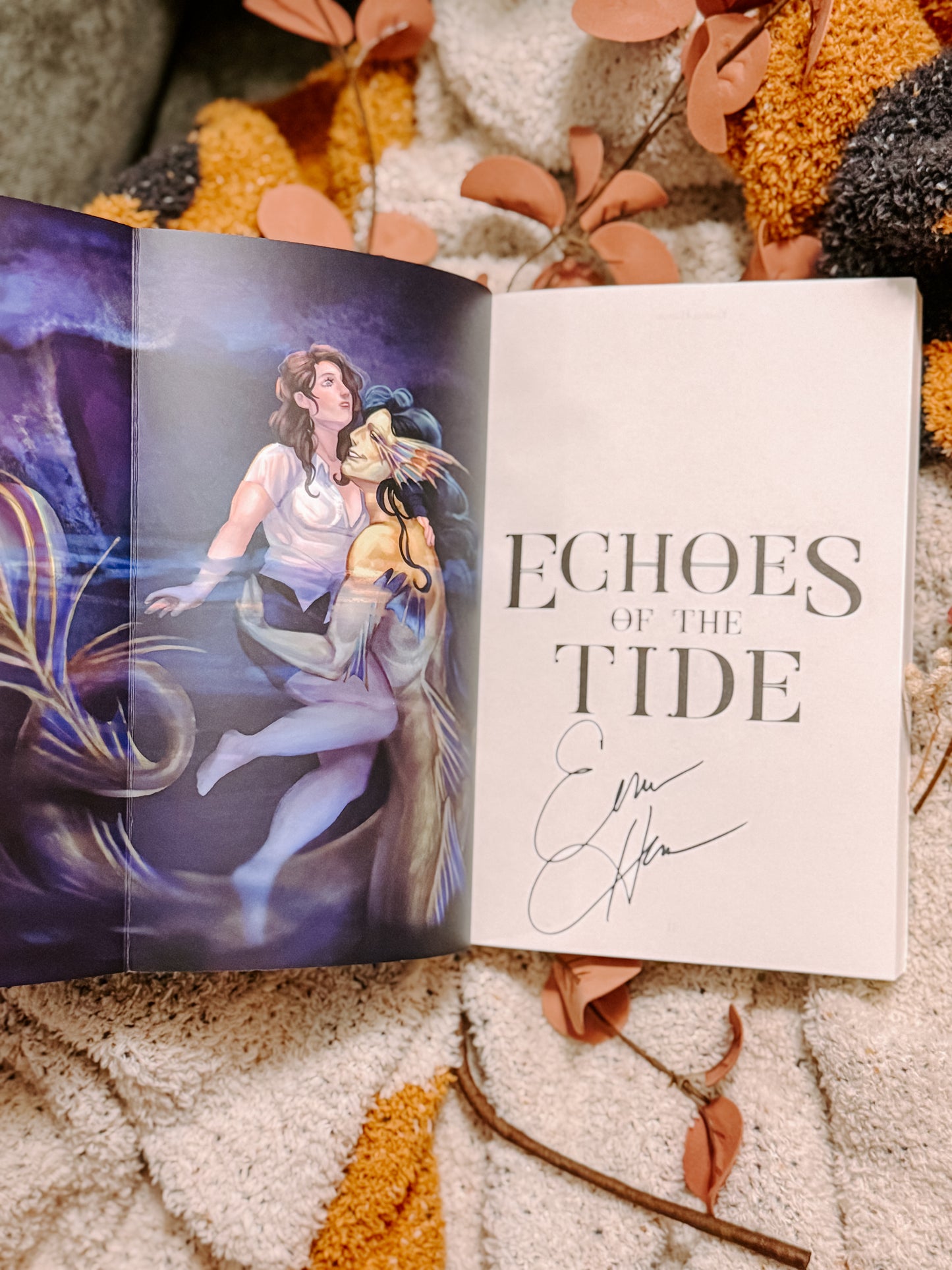 Echoes of the Tide (Deep Waters Book 3) by: Emma Hamm SIGNED