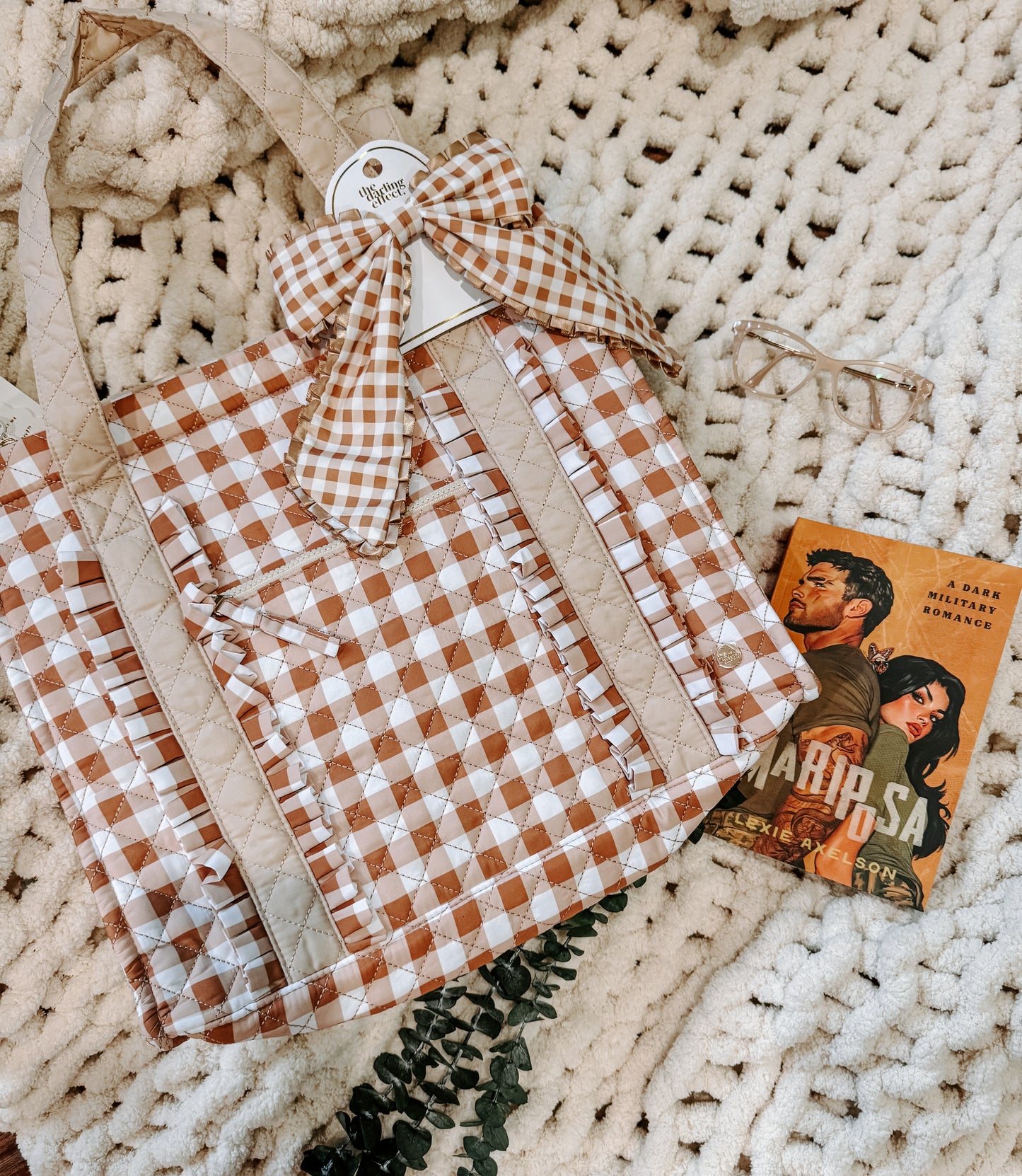 Maple Meadow Gingham Tote