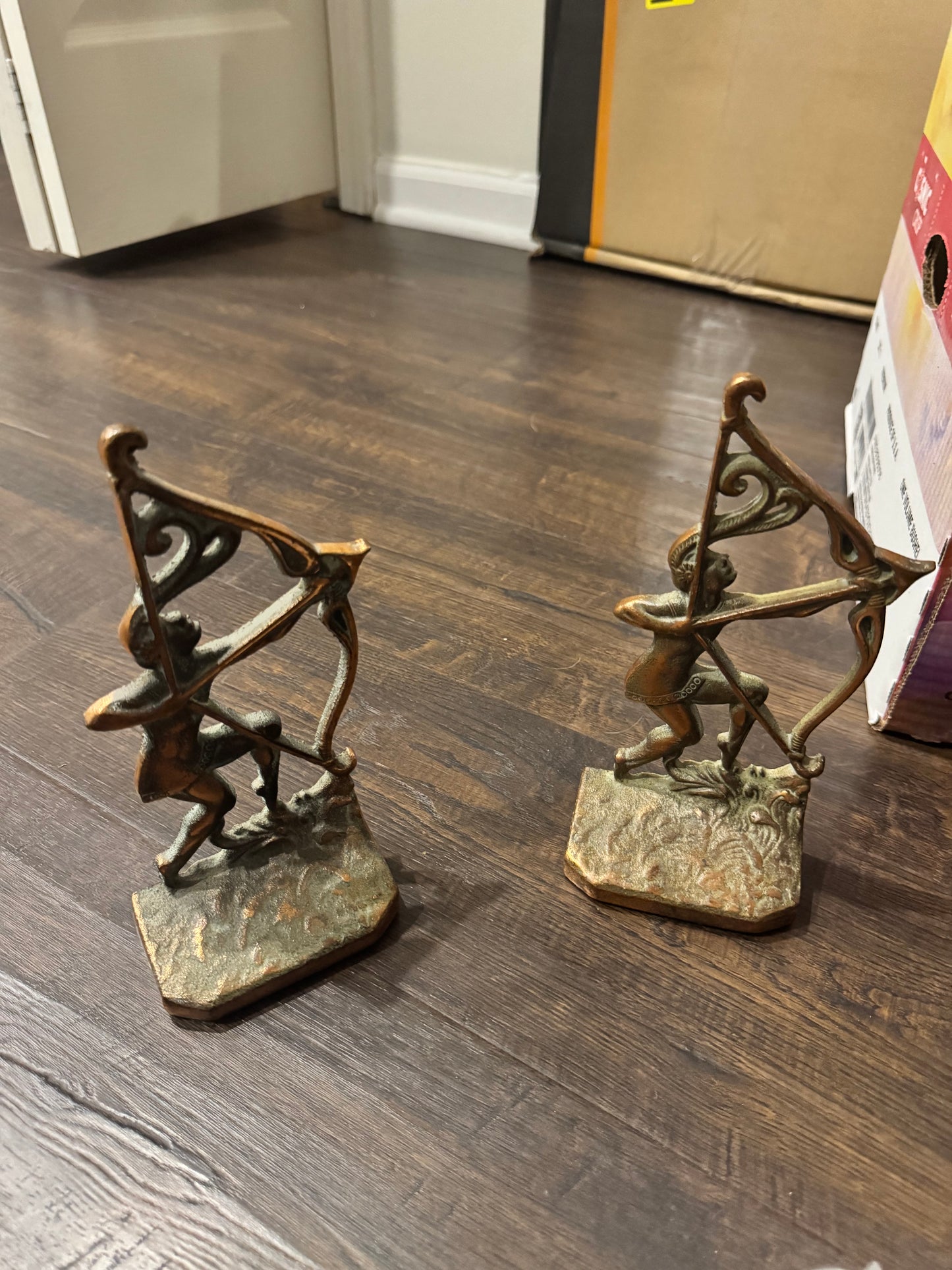 Vintage Archer Bookends