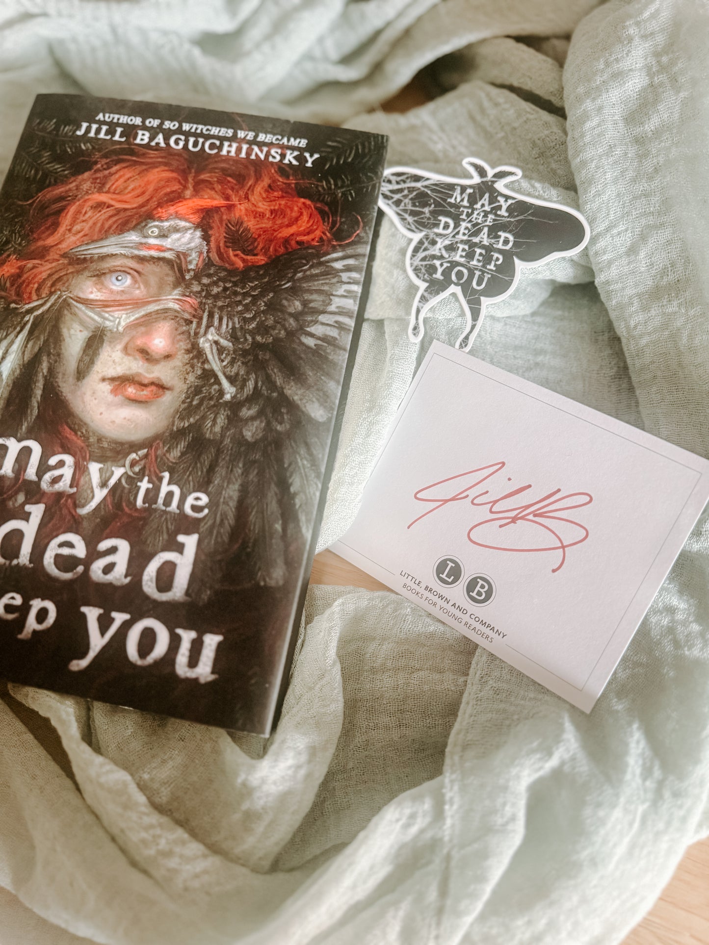 May The Dead Keep You by:Jill Baguchinsky W/ Signed bookplate