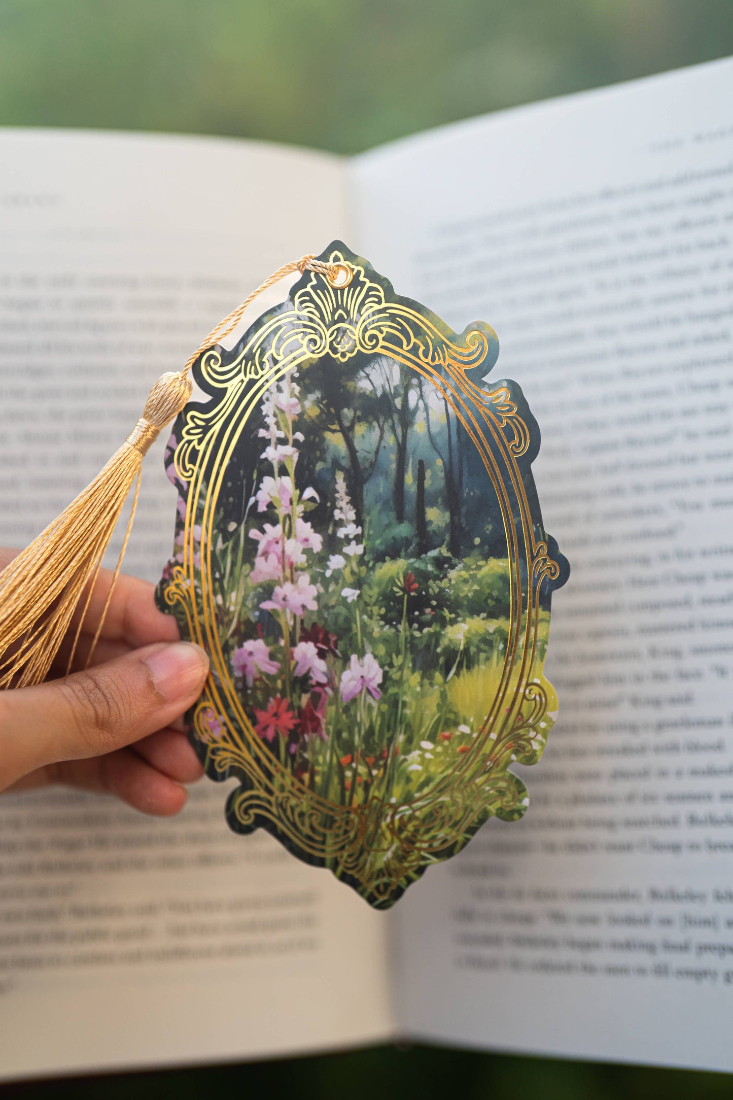 The Wildflower Grove Foil Bookmark