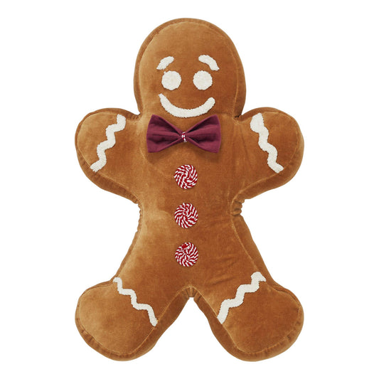 Mr gingerbread man pillow