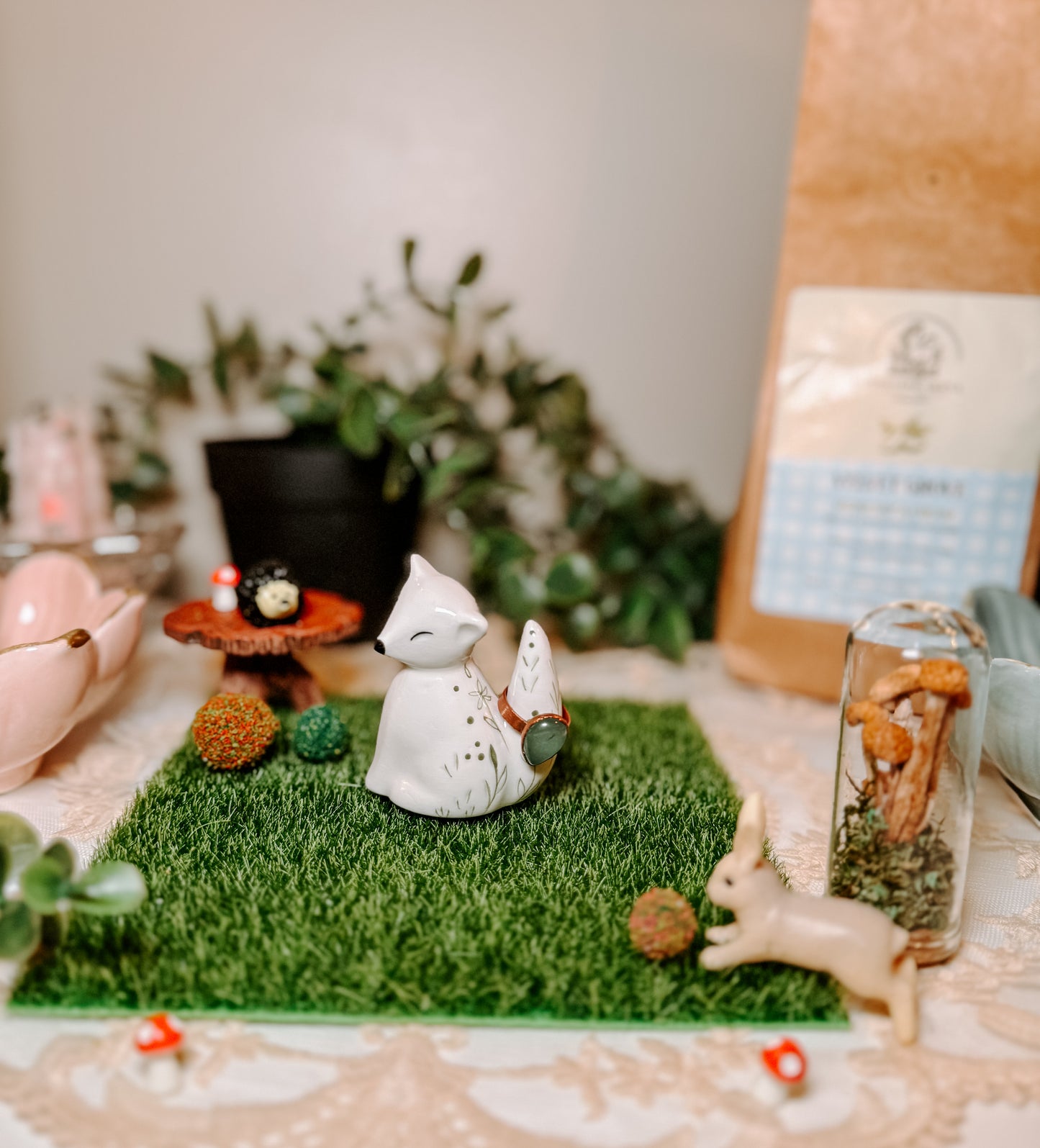 Woodland Fox Ring Holder