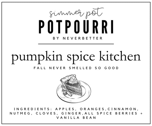 Pumpkin spice potpourri with dried fruits and spices on a white background
Simmer pot holidays with love Meena