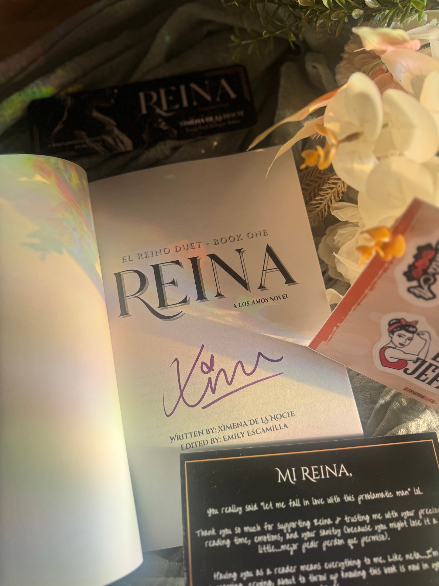 Reina By: Ximena De La Noche SIGNED
