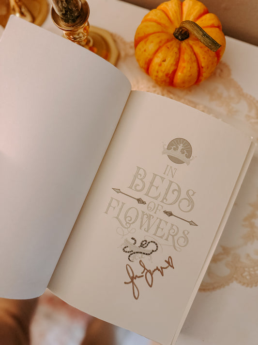 In Beds of Flowers by Jess Layne SIGNED