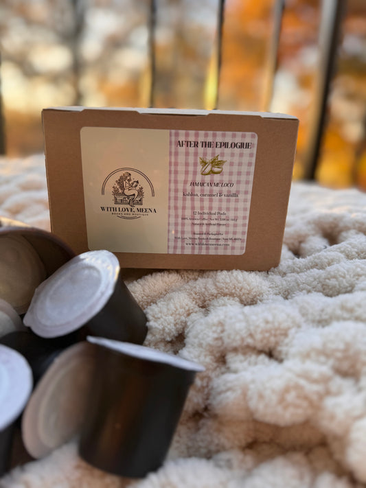 After the epilogue Jamaican me loco coffee pods