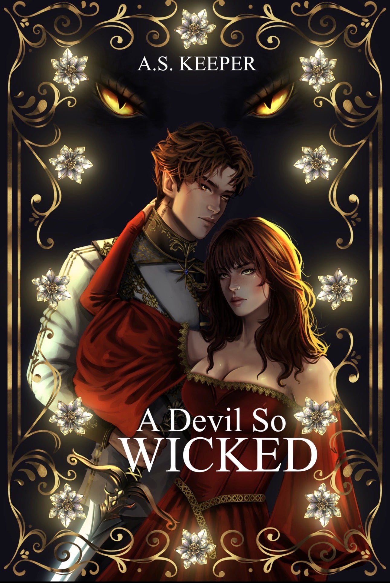 A Devil So Wicked By: A.S. Keeper SIGNED W/ Print PREORDER