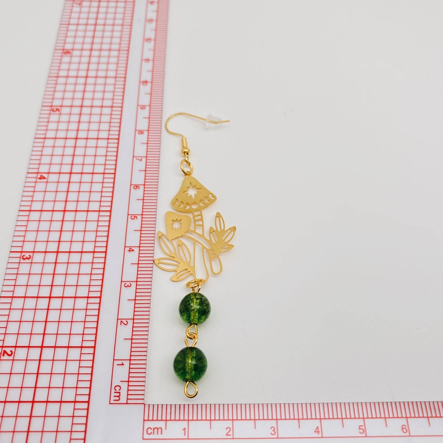 Enchanted Woodland Mushroom Earrings