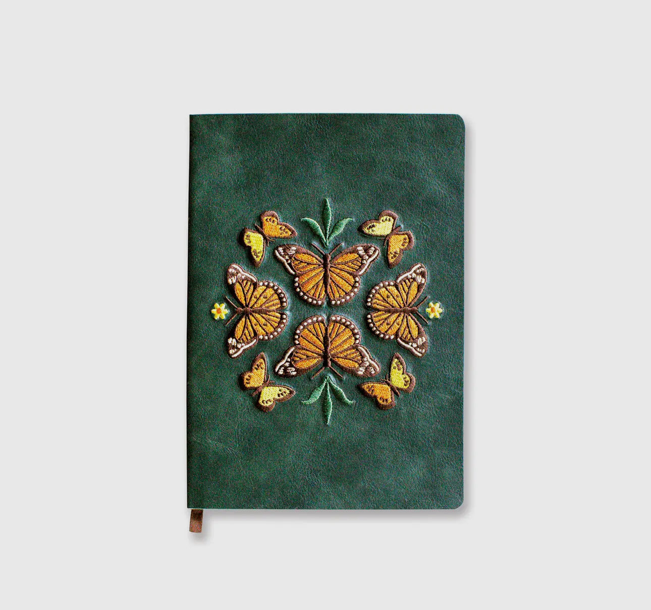 Butterfly Dance Embroidered Journal