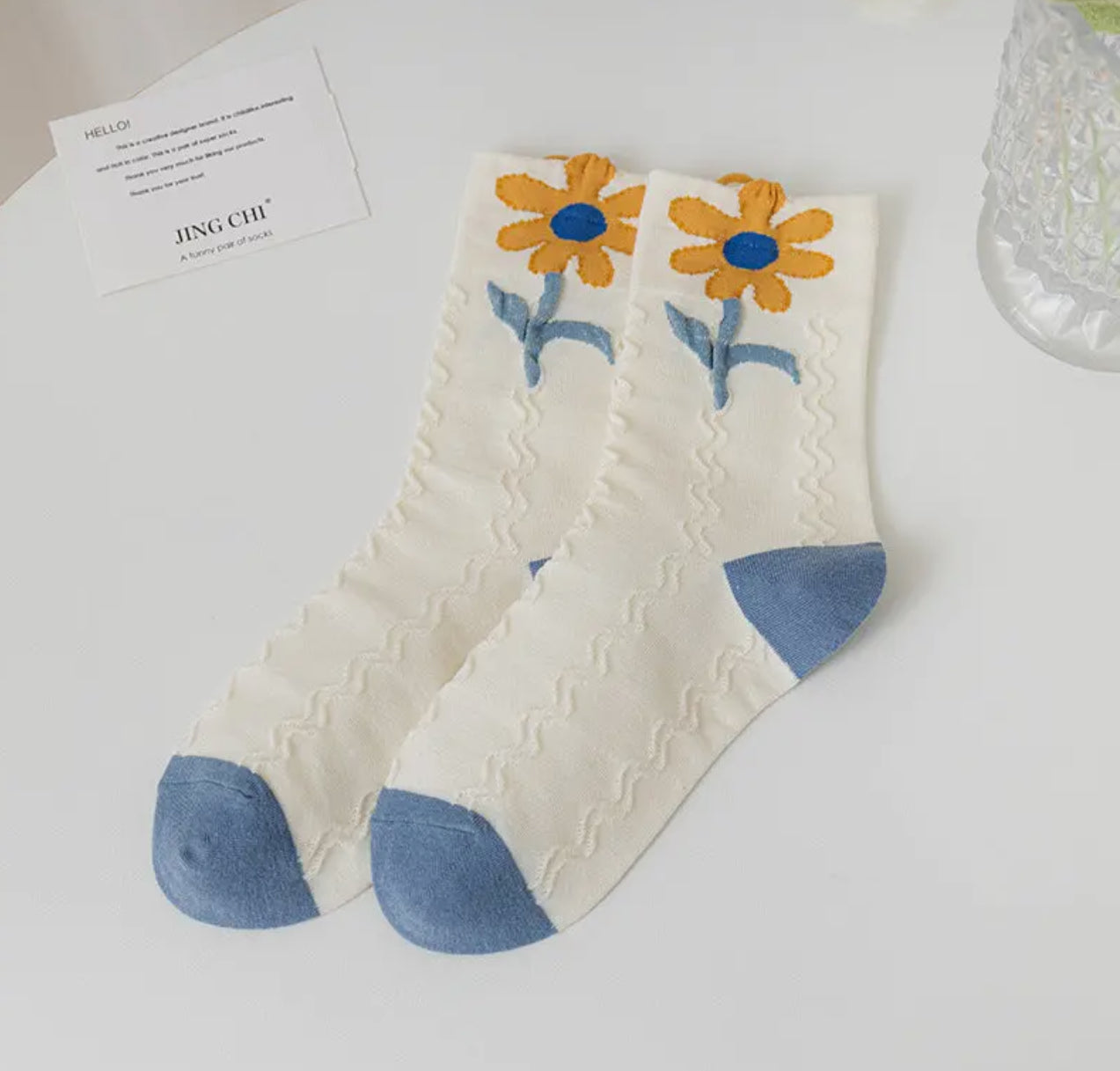 Blossom Beauty Cottage Socks