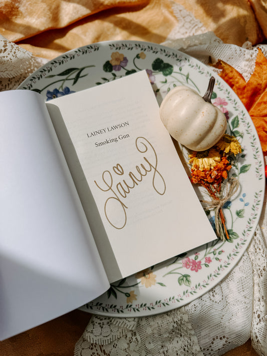 Smoking Gun by: Lainey Lawson The Bunkhouse Series Book 1 SIGNED