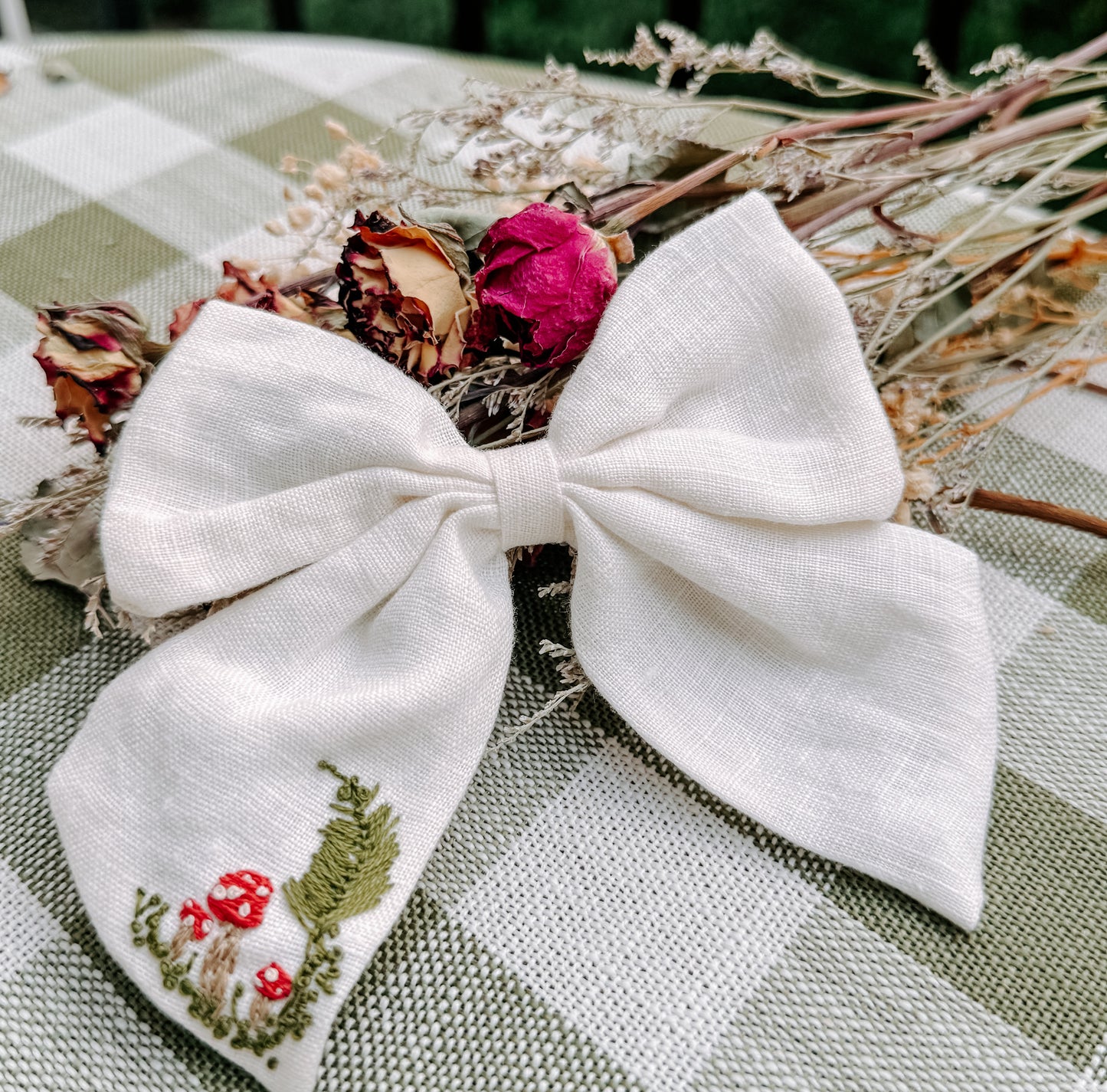 Woodland Whimsy Linen Bows