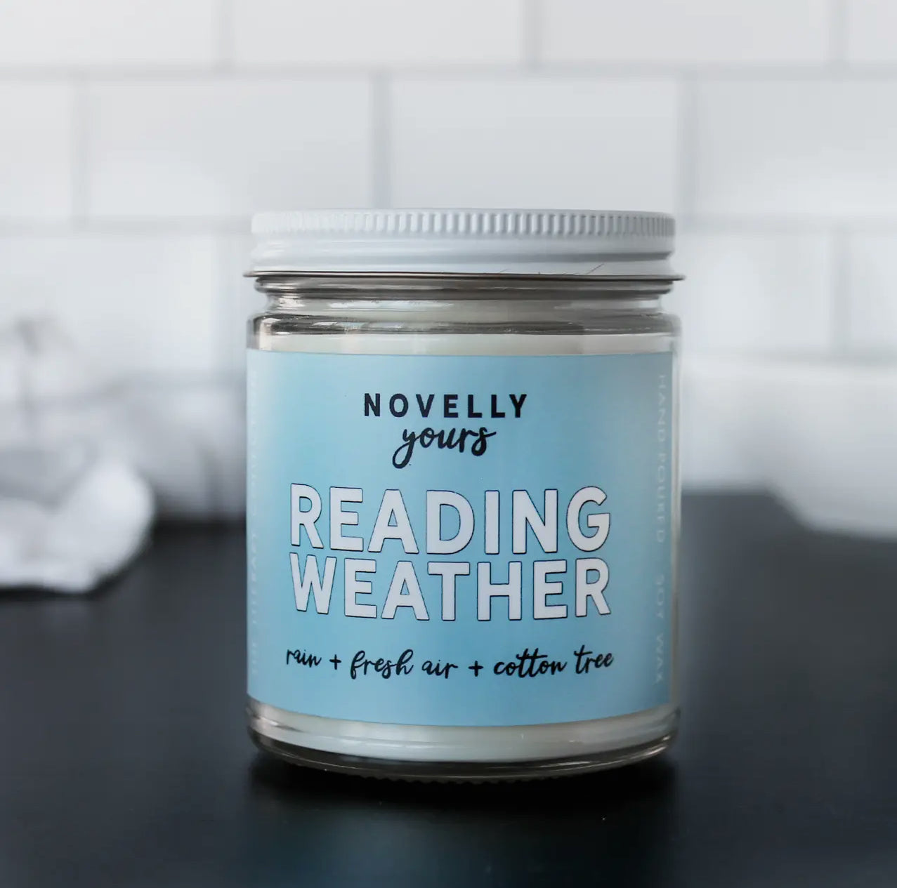 Reading Weather Candle – Novelly Yours