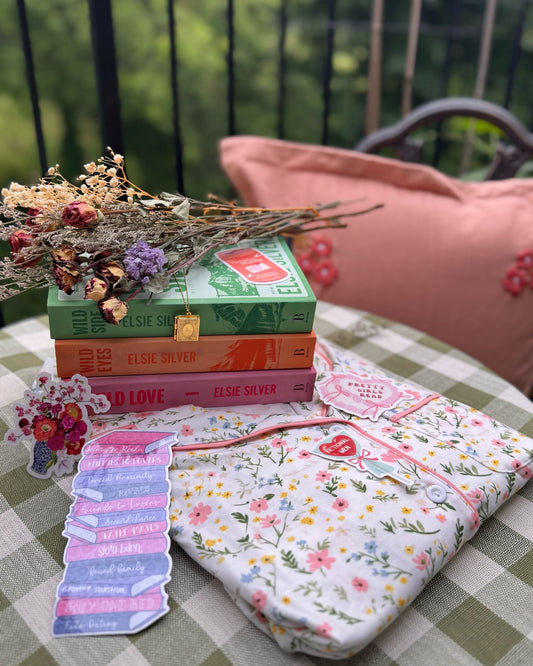 Gold Book Locket Necklace