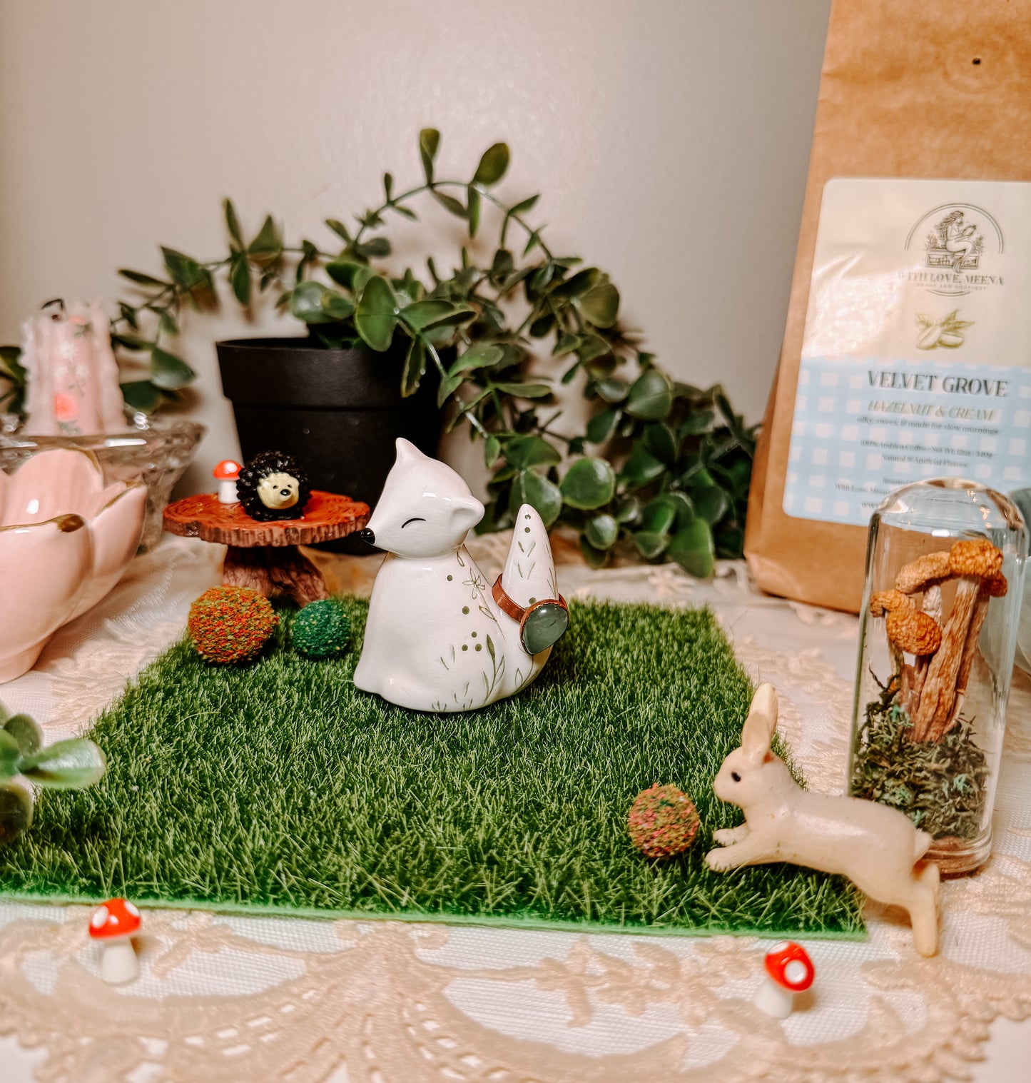 Woodland Fox Ring Holder