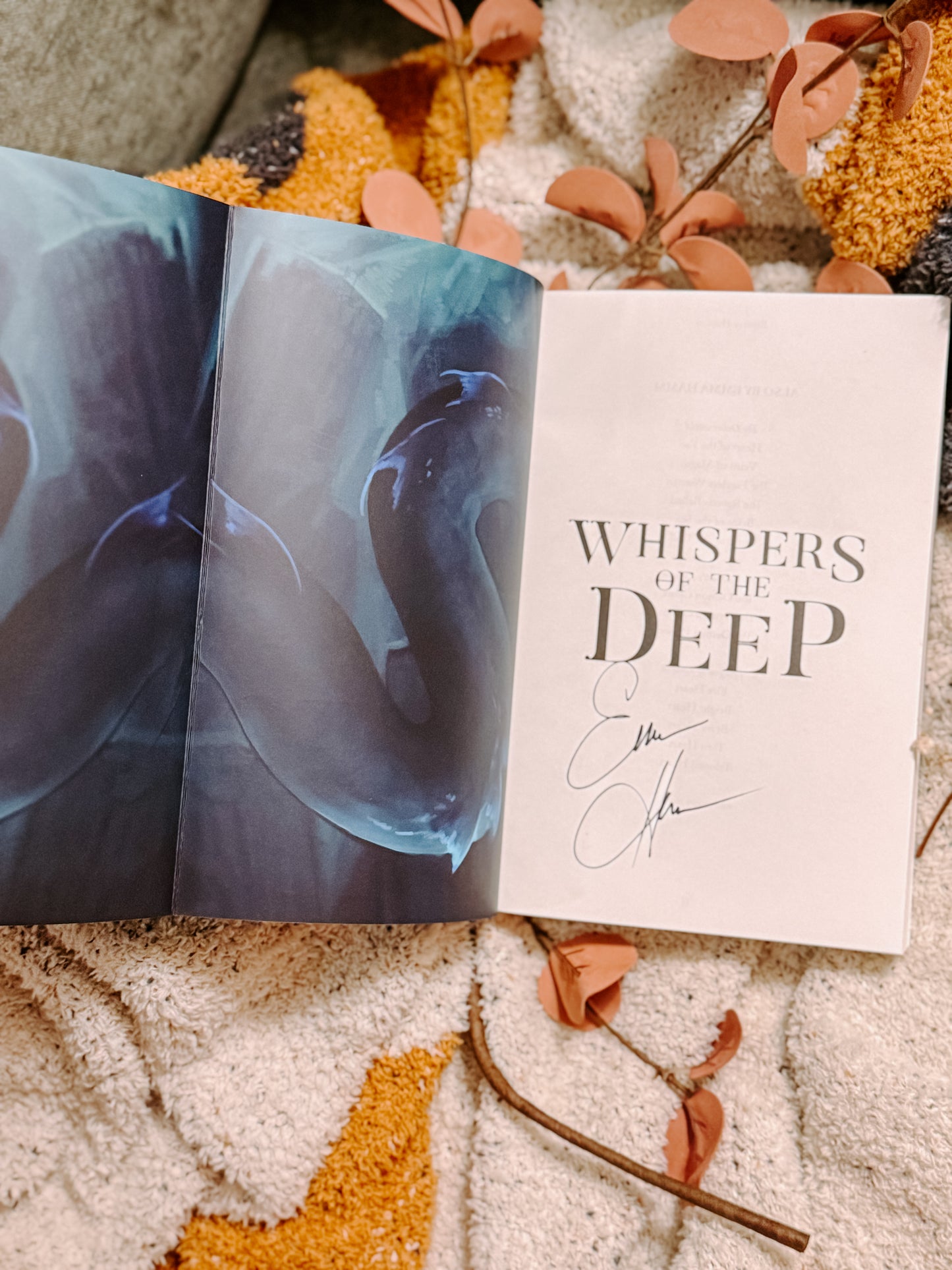 Whispers of the Deep by: Emma Hamm SIGNED