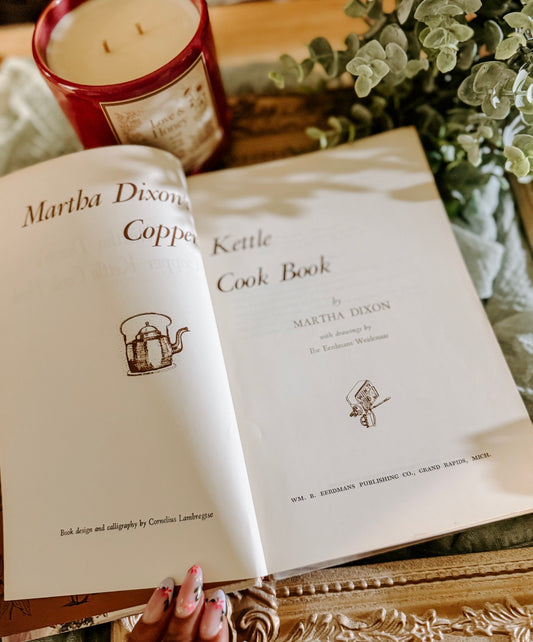The Copper Kettle — Vintage 1963 Cookbook