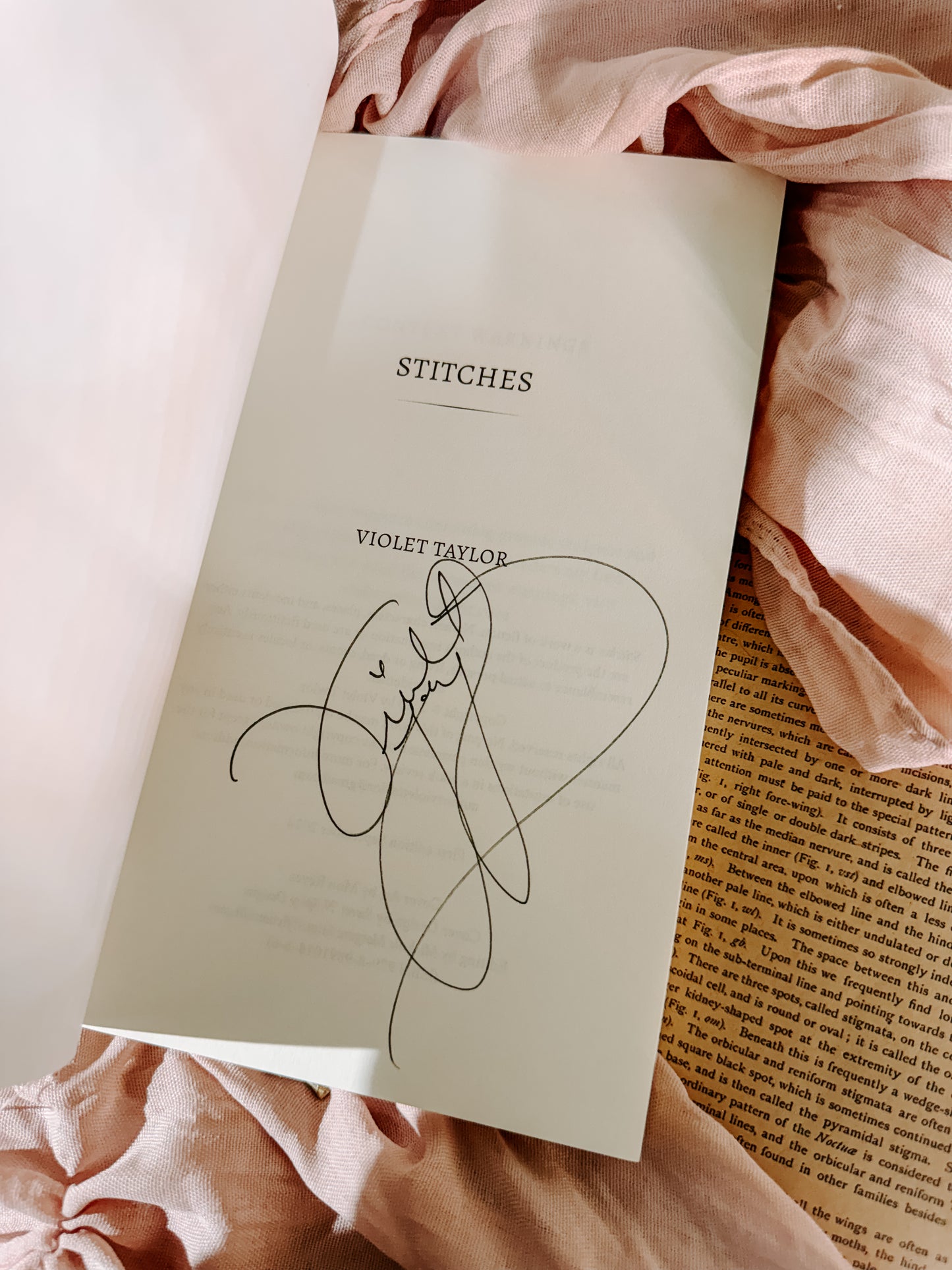 Stitches By: Violet Taylor SIGNED