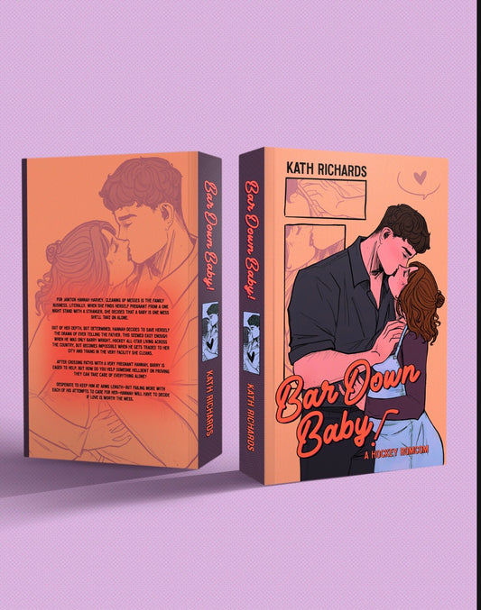 Bar Down Baby By: Kath Richards SIGNED W/ print & sticker PREORDER
