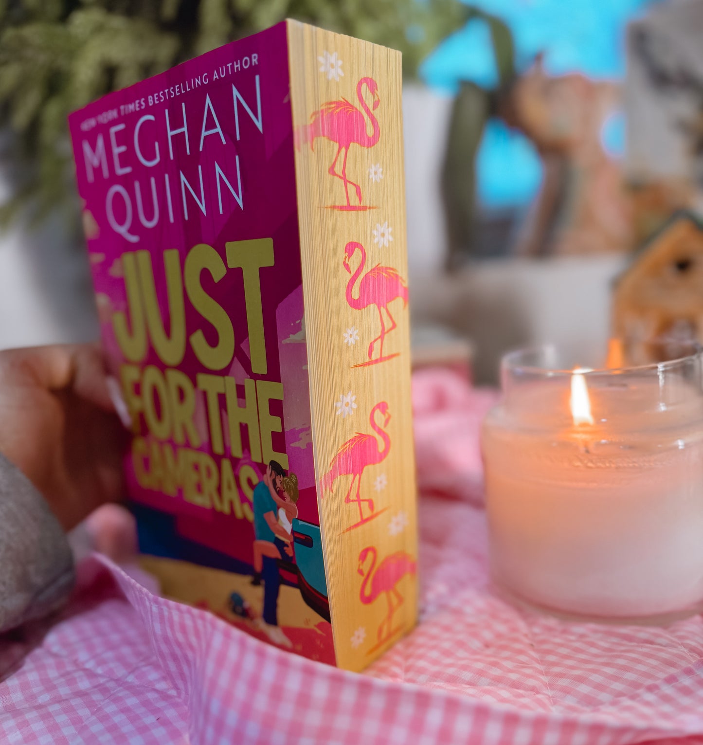 Just For The Cameras By: Meghan Quinn SIGNED BOOKPLATE
