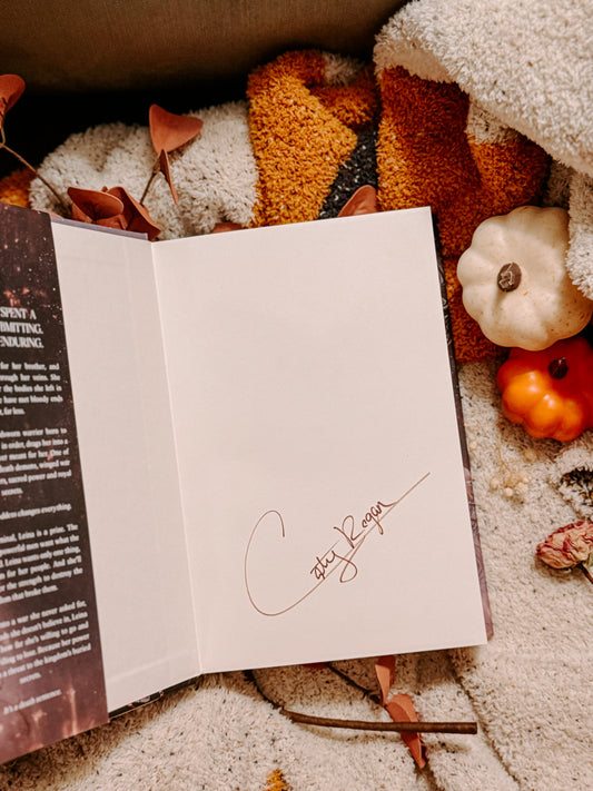 Kissed by the Gods By: Caty Rogan SIGNED Paperback