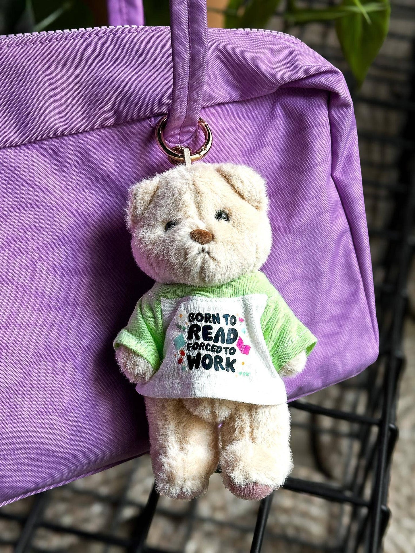 Teddy Bear Bag Charm