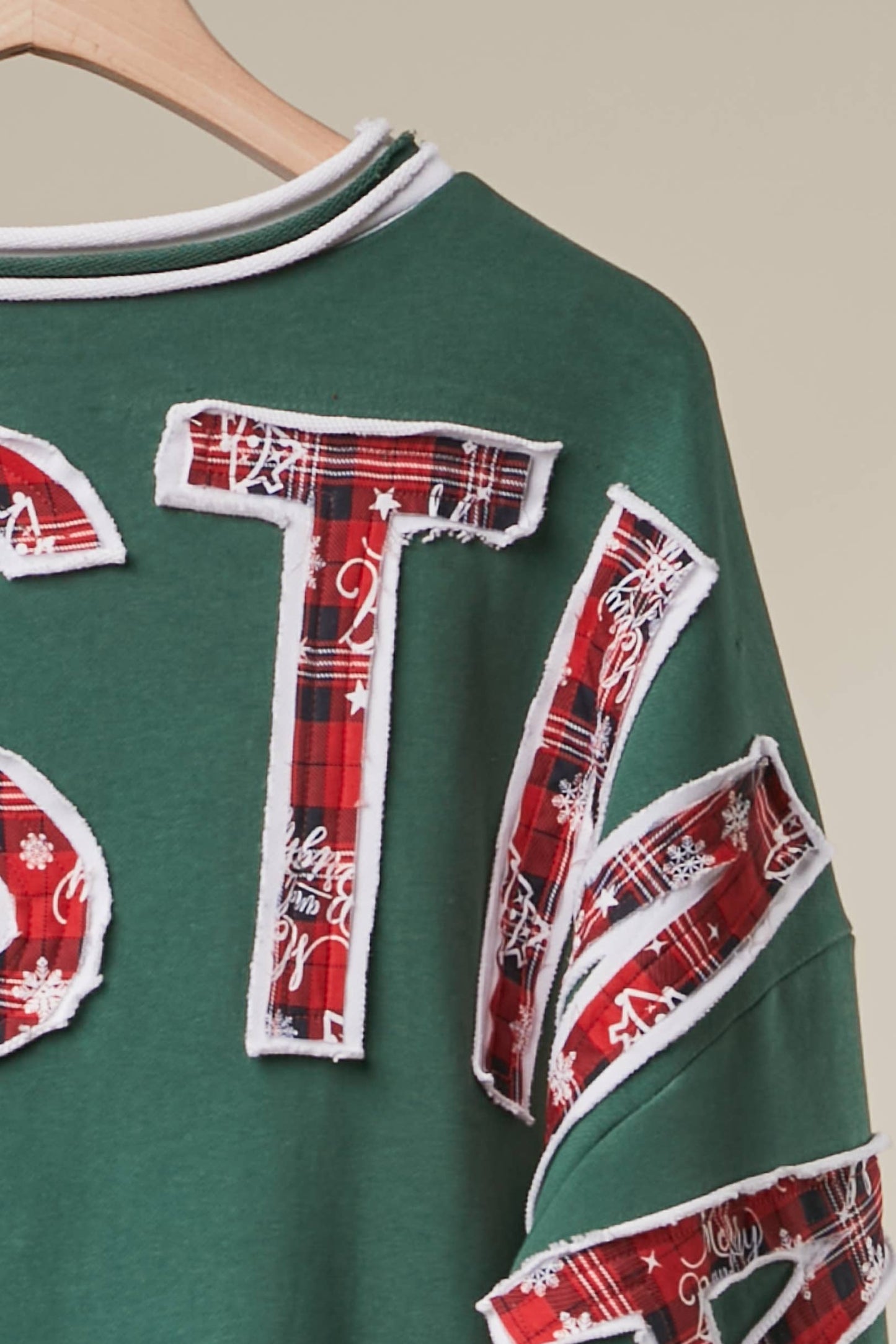 Merry Christmas Varsity Sweatshirt Preorder