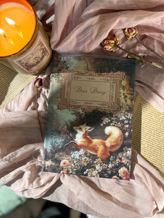 Dear Diary Enchanted Fox Journal