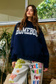 Homebody Reversible Mock Neck Sweatshirt