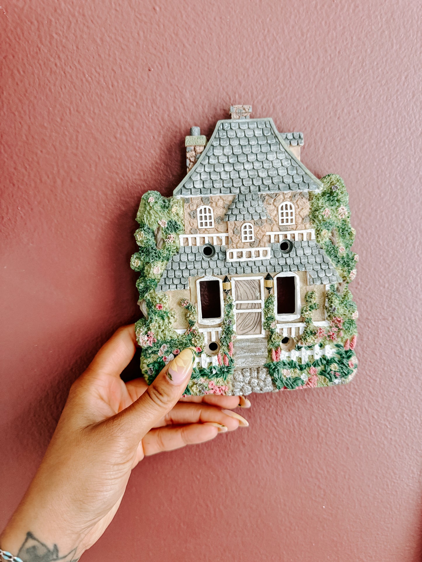 Vintage Cottage Light Switch Cover with Hardware