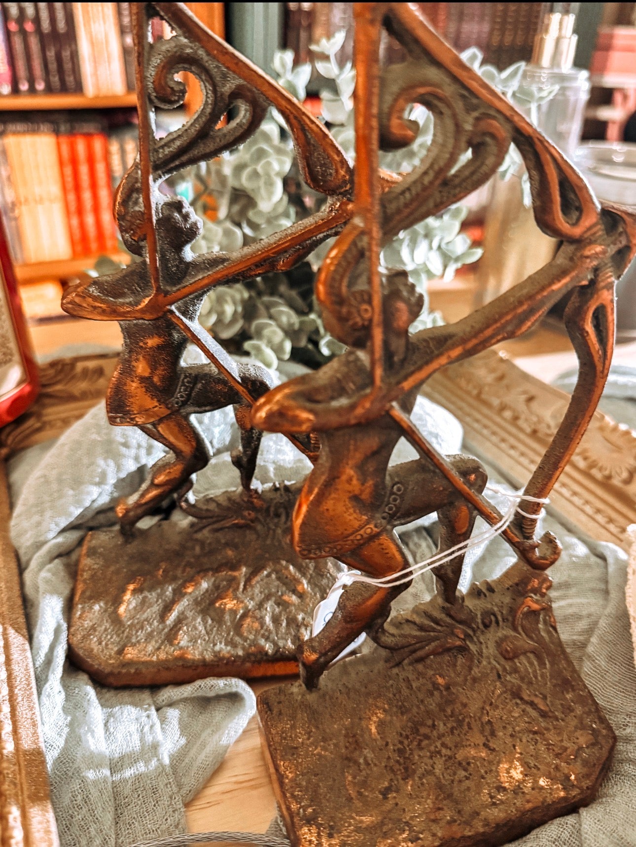Vintage Archer Bookends