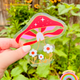 SUNCATCHER Sparkle Mushroom Sticker