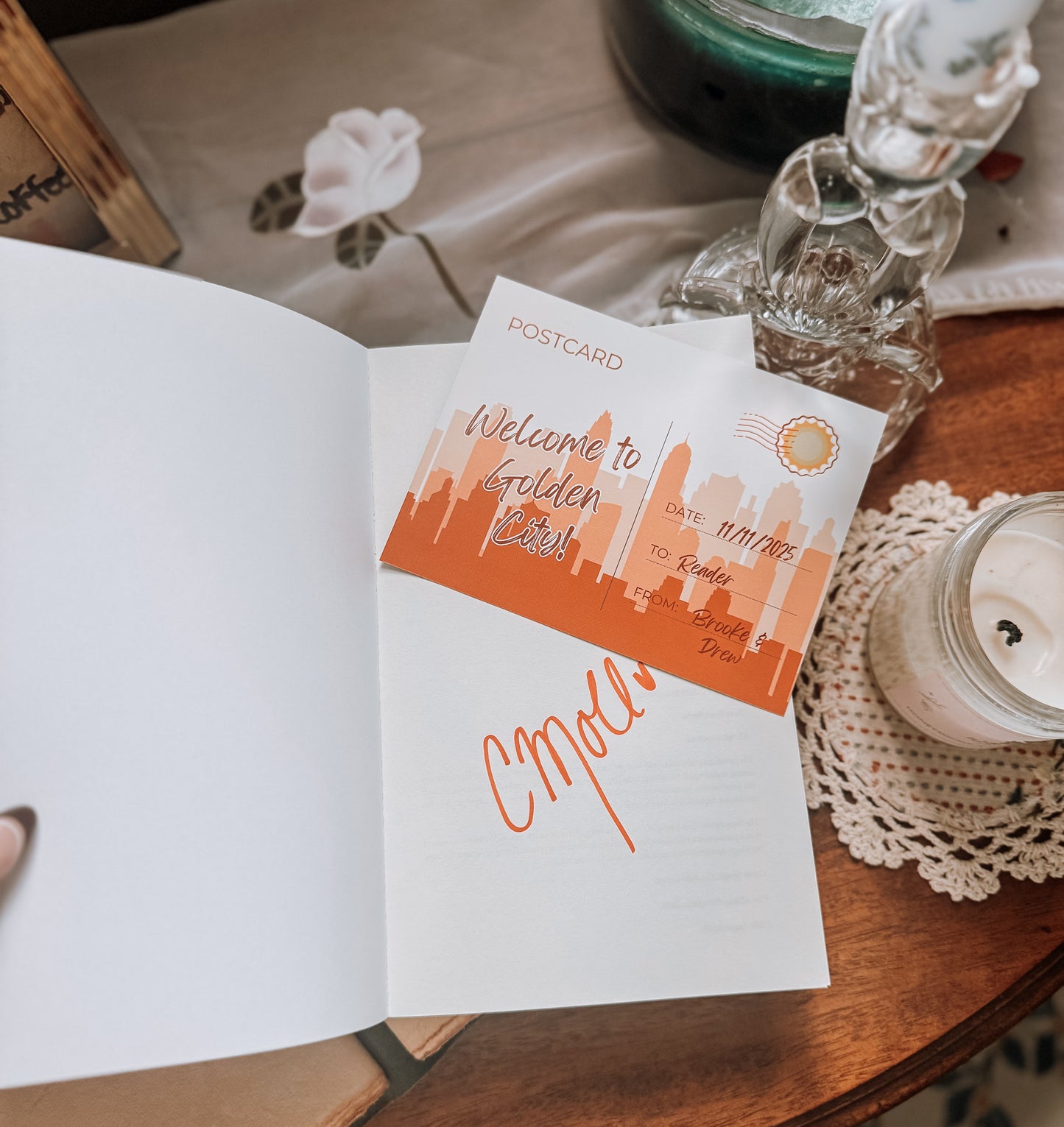 The Shots Against Us (Golden City Series Book 2) By: Cassandra Moll SIGNED