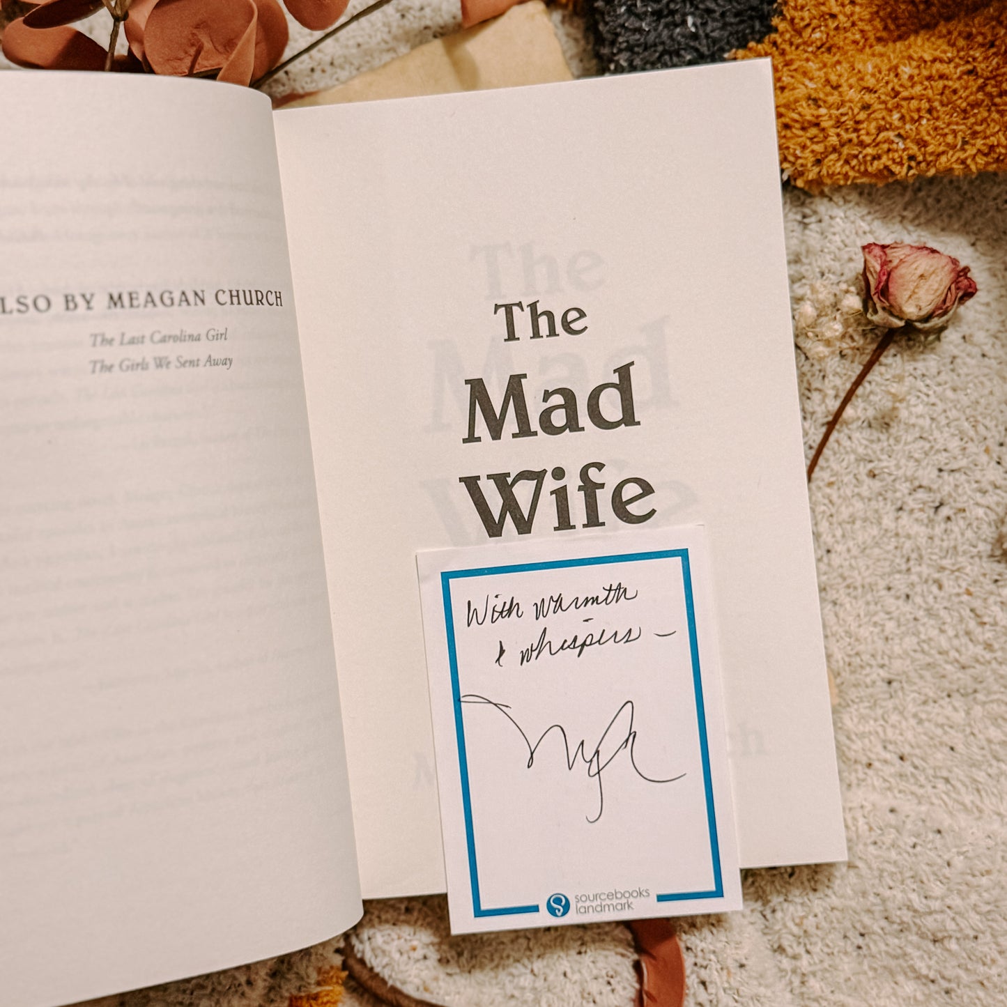 The Mad Wife: A Novel
by Meagan Church SIGNED BOOKPLATE