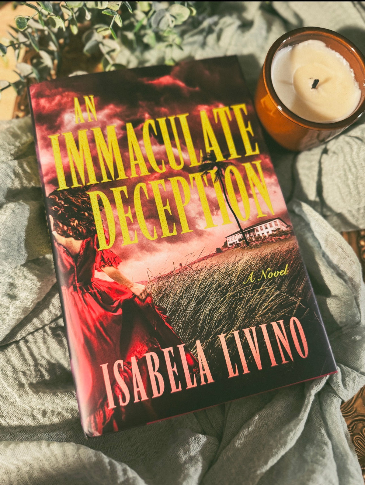 An Immaculate Deception: A Novel By: Isabela Livino W/ Signed Bookplate