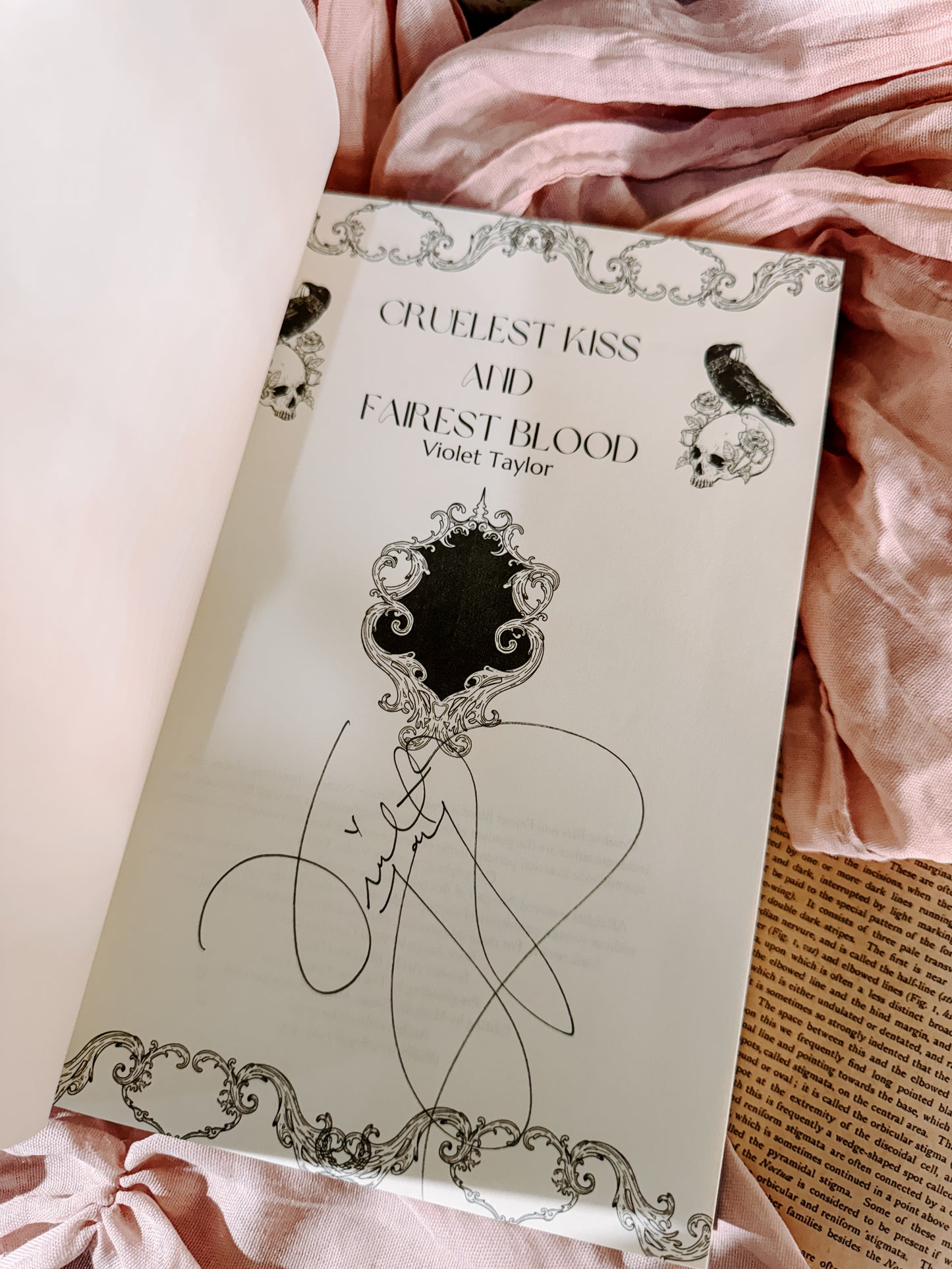 Cruelest Kiss and Fairest Blood By: Violet Taylor SIGNED