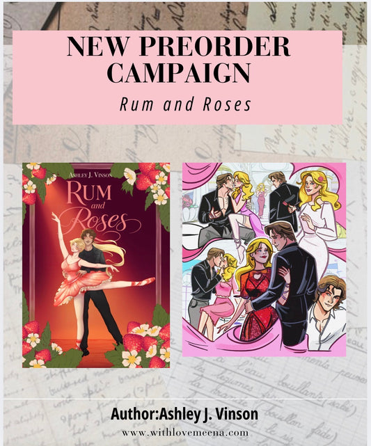 Rum & Roses By: Ashley J. Vinson SIGNED PREORDER