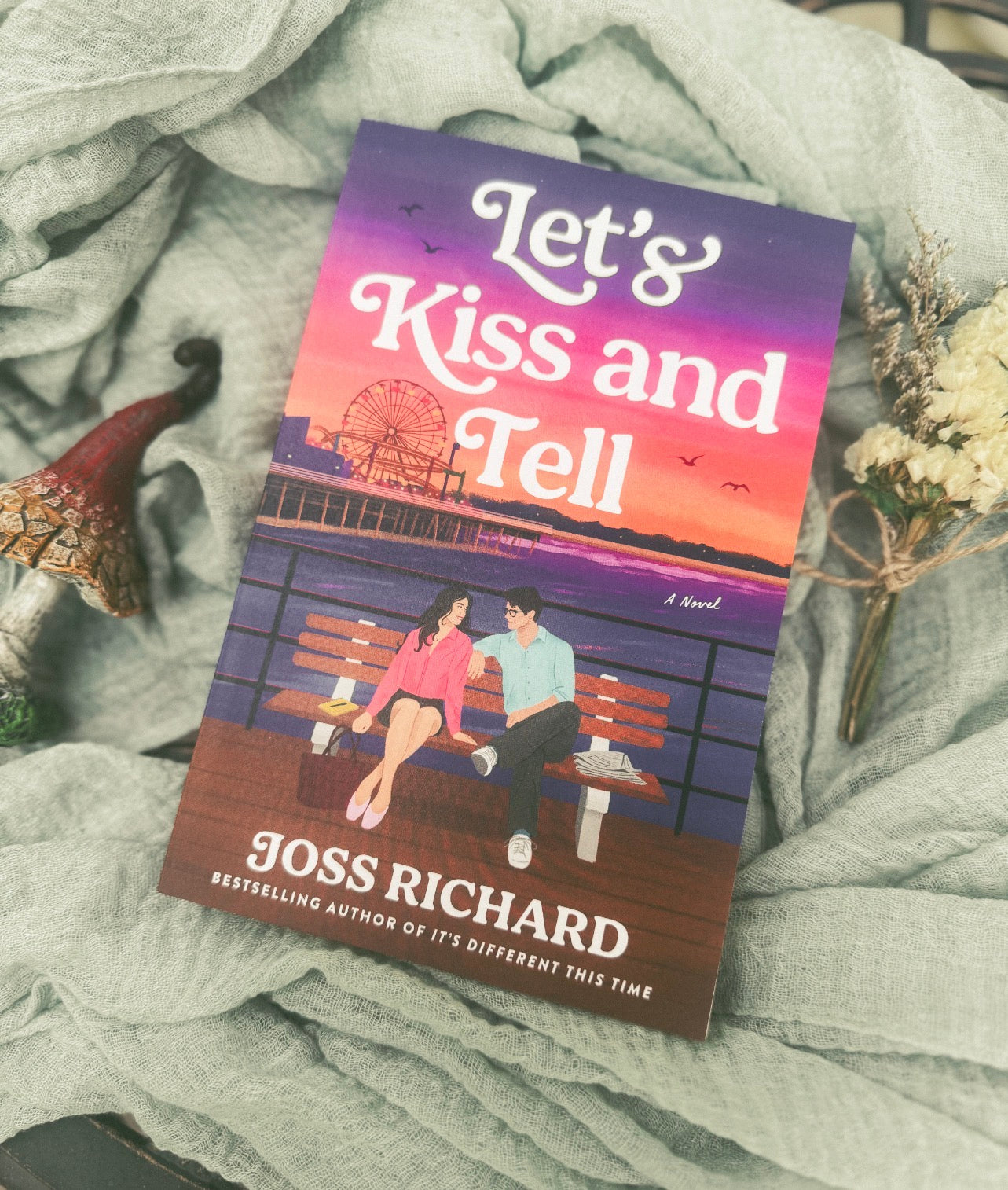Let’s Kiss and Tell By: Joss Richard W/ SIGNED BOOKPLATE
