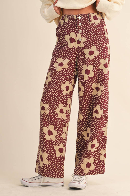 Harvest Bloom Wide-Leg Pants PREORDER