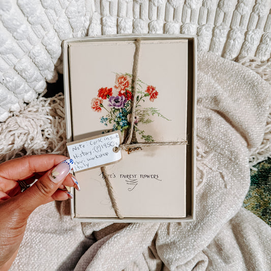 Vintage Italian Floral Stationery Bundle
