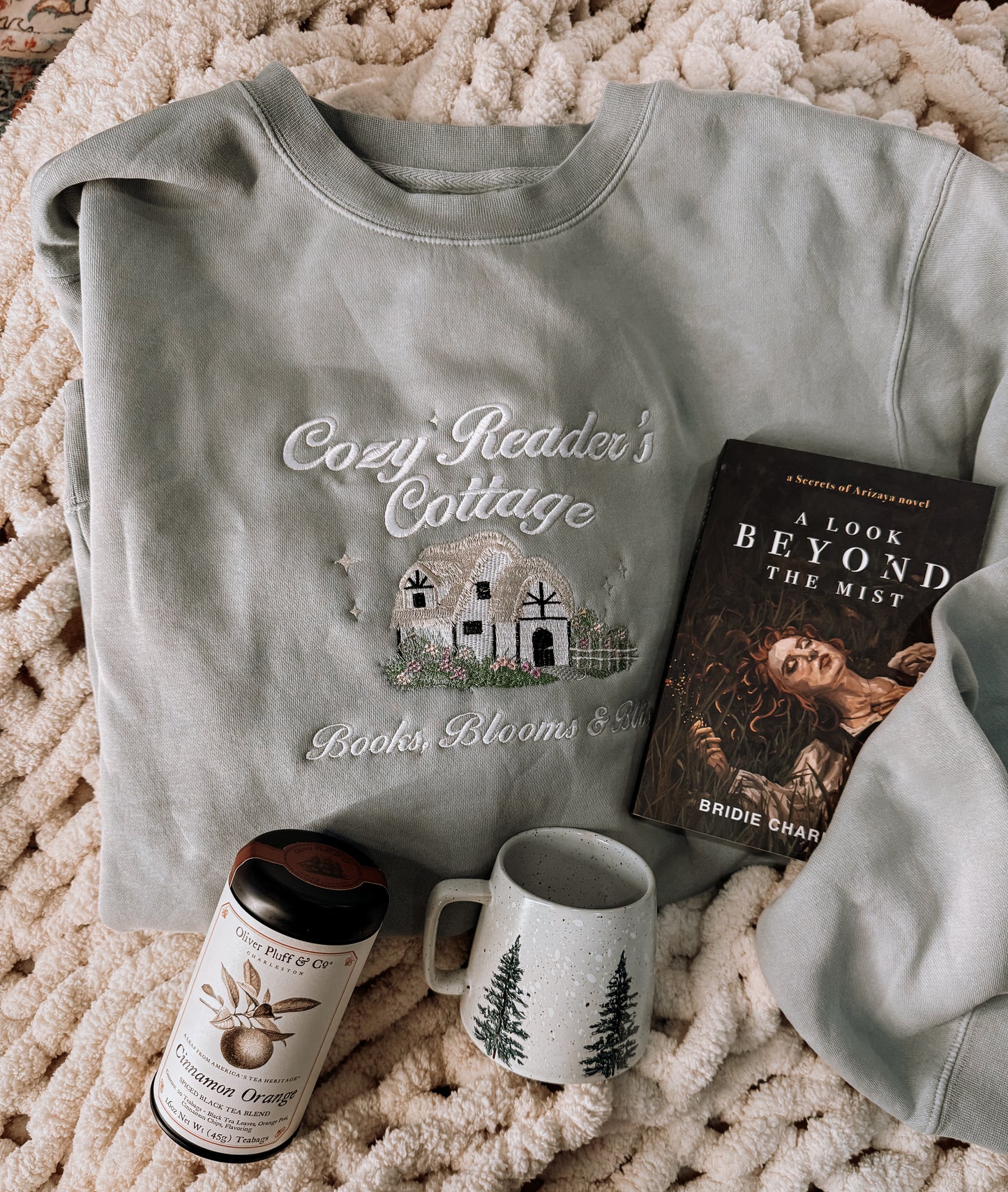 Cozy Readers Cottage Sweatshirt