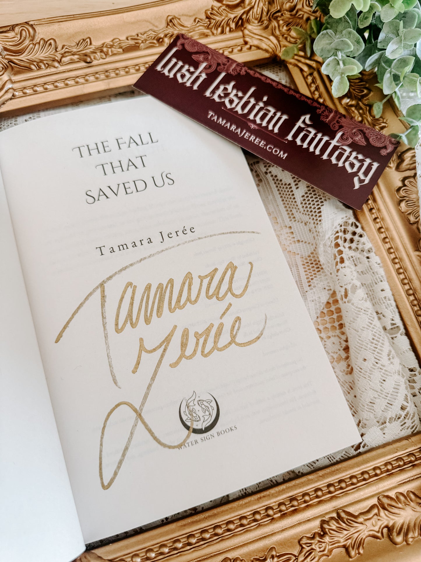 The Fall That Saved Us By: Tamara Jeree’ SIGNED