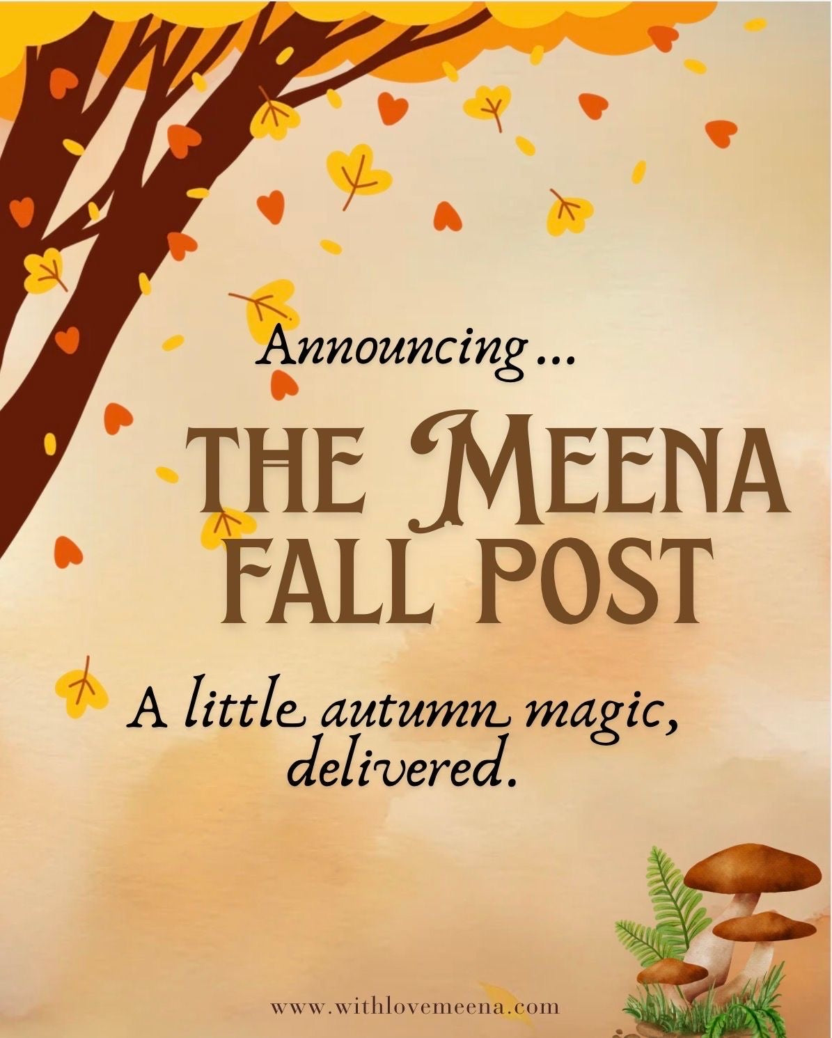 The Fall Meena Post | Seasonal Subscription Box