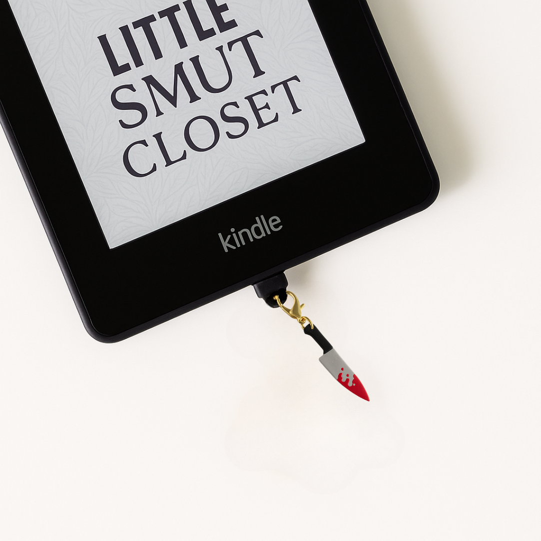 Bloody Knife Kindle Charm | USB-C Dust Plug