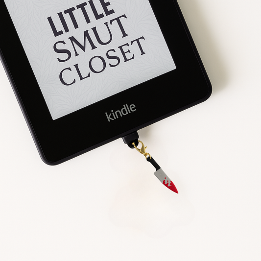 Bloody Knife Kindle Charm | USB-C Dust Plug